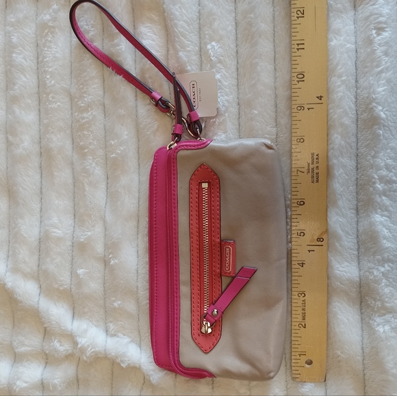 Coach Colorblock Leather Wallet - Picture 4 of 4